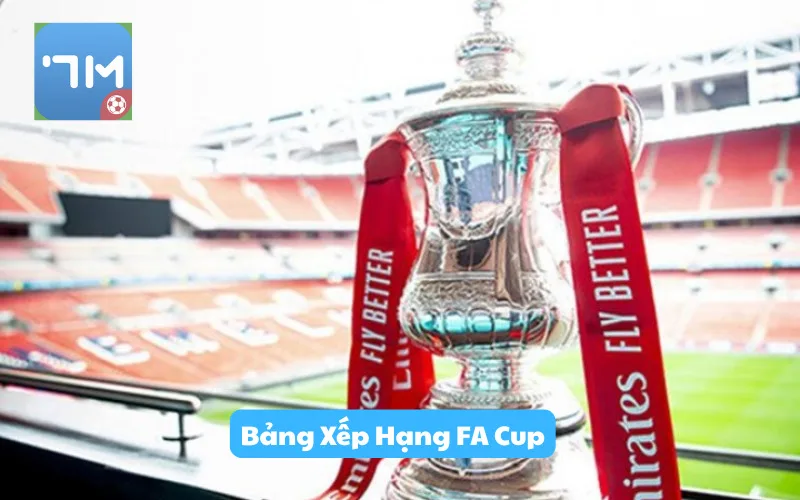 Bảng xếp hạng FA Cup - Thứ hạng của các đội tại giải FA Cup