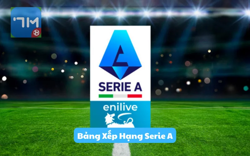 Thứ hạng Serie A hôm nay: Bảng xếp hạng bóng đá Ý 2026