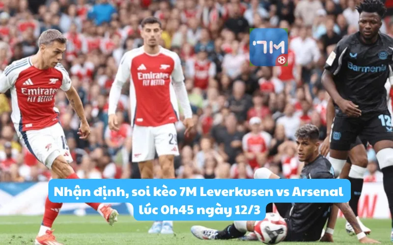 Nhận định, soi kèo 7M Leverkusen vs Arsenal lúc 0h45 ngày 12/3: Bản lĩnh Pháo thủ